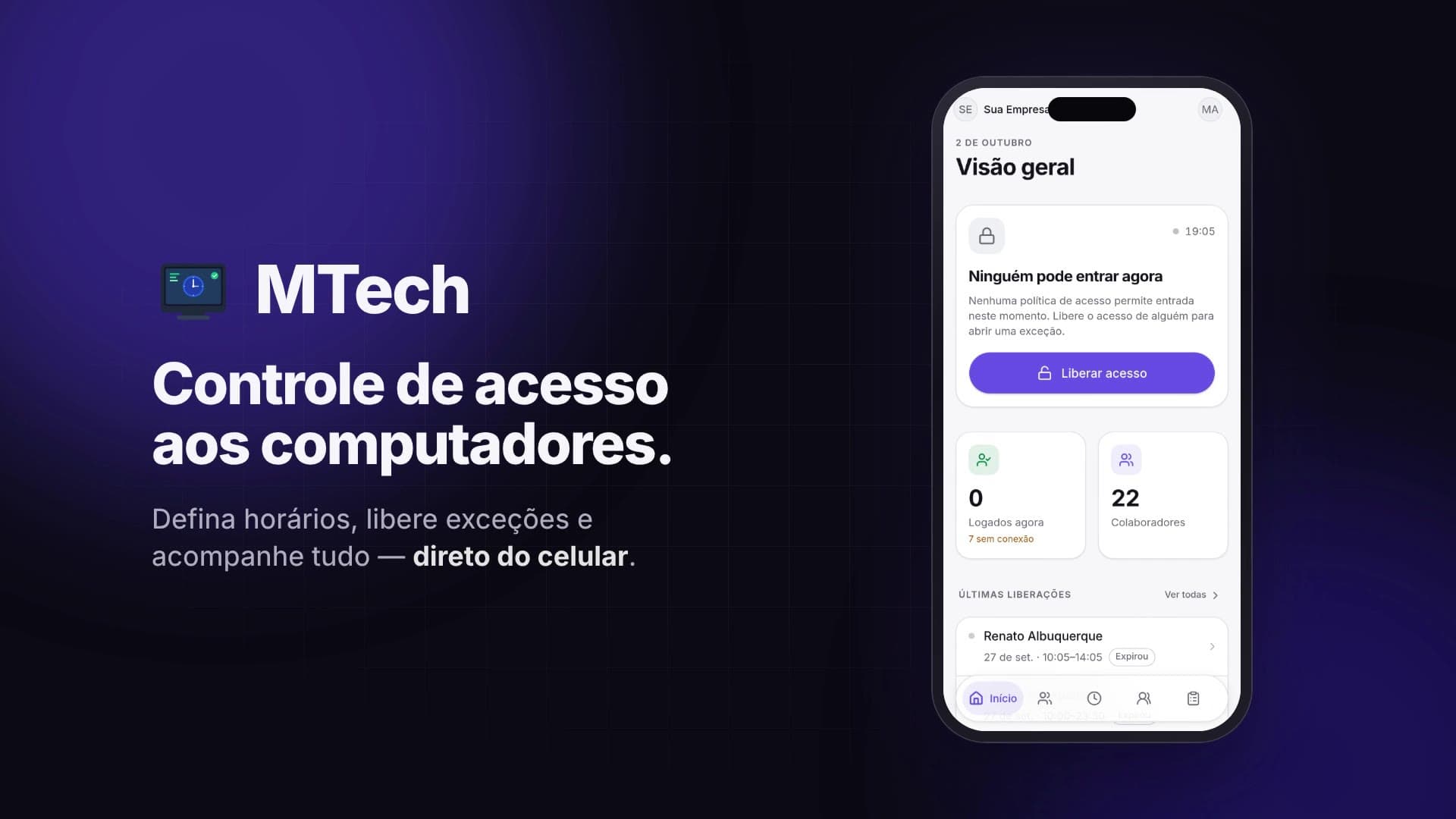 Prévia do vídeo de apresentação do MTech